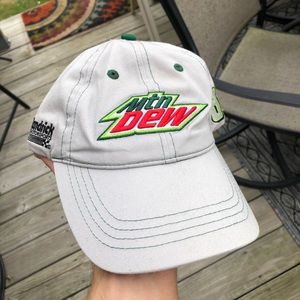 Mountain Dew Strapback NASCAR Hat
